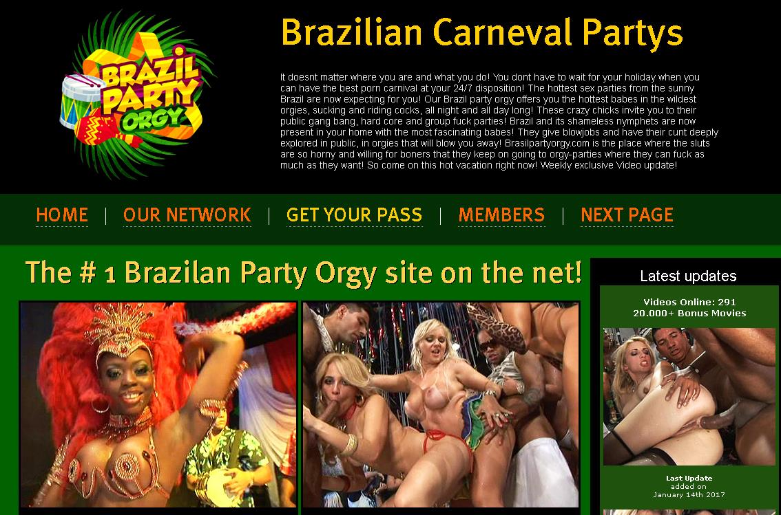 Brazil Party Orgy