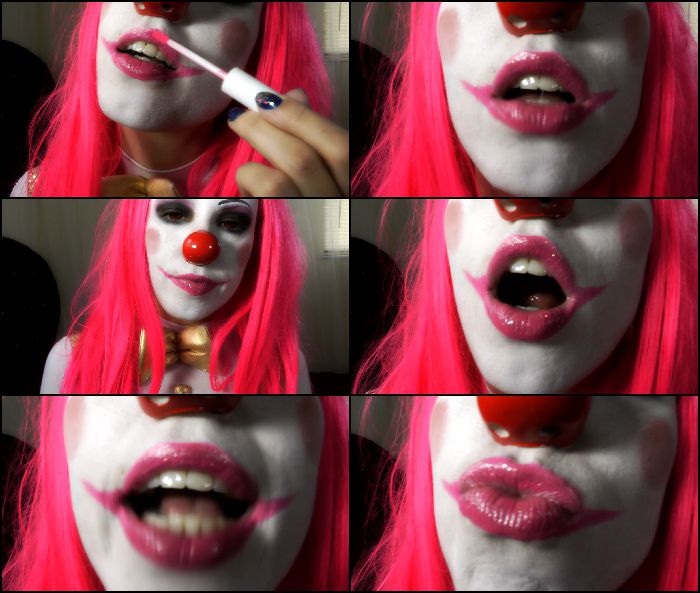 Kitzi Klown - Glossy Clown Lip Addiction Preview