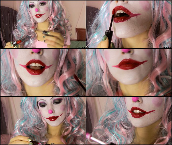 Kitzi Klown - Lipstick Lipgloss Clownlips Preview