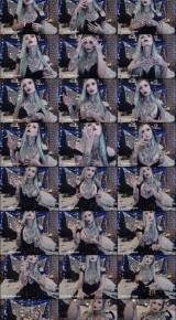 Eliza Bathory – Goth Girl Smoking Fetish (ManyVids)