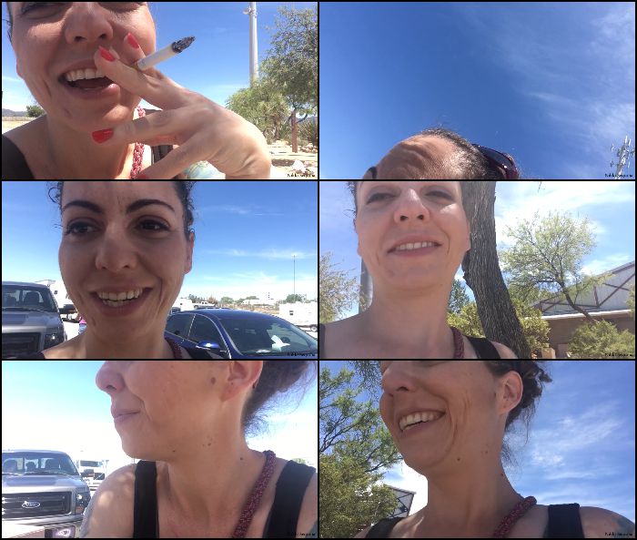 nikki-sequoia smoking-at-the-rest-stop-2017-10-14 Preview