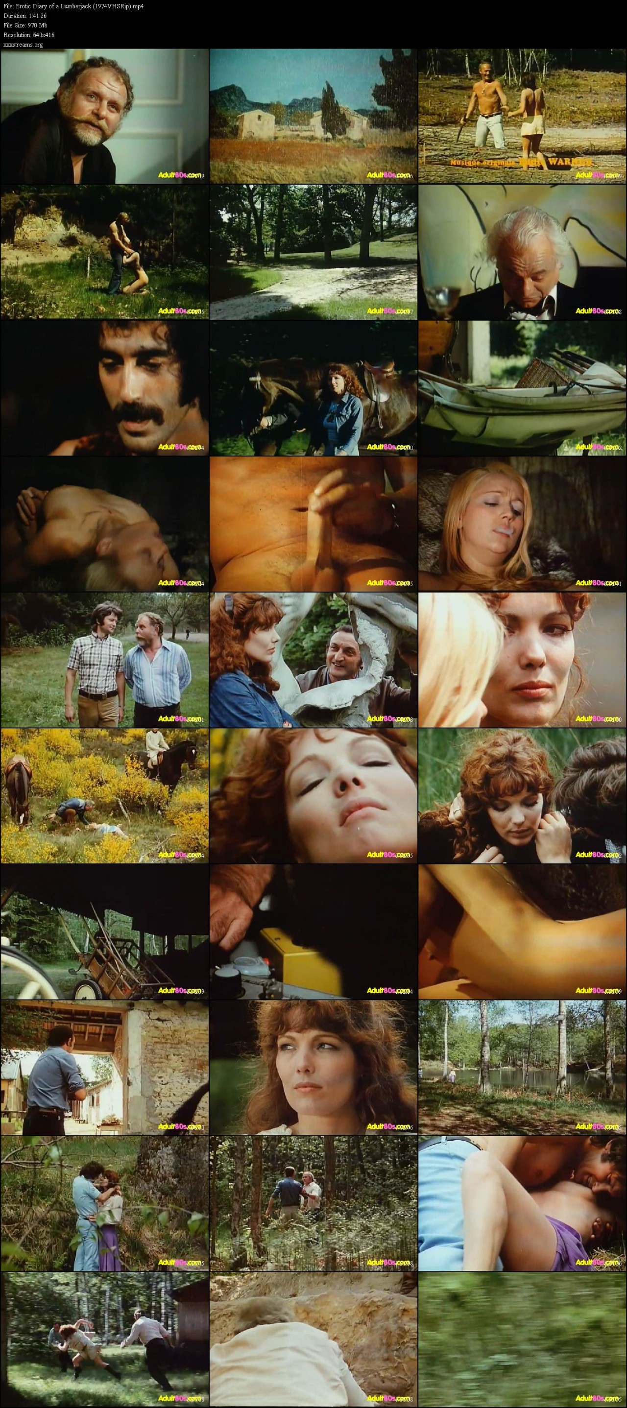 Erotic Diary of a Lumberjack (1974/VHSRip)