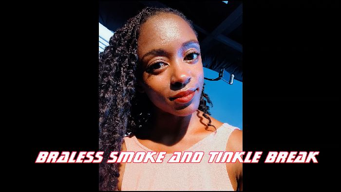 Britney Siren Braless smoke and tinkle break Preview