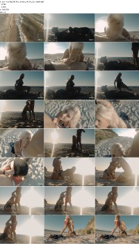 Kate Truu - with Big Butt fucks on the public beach at sunset Preview