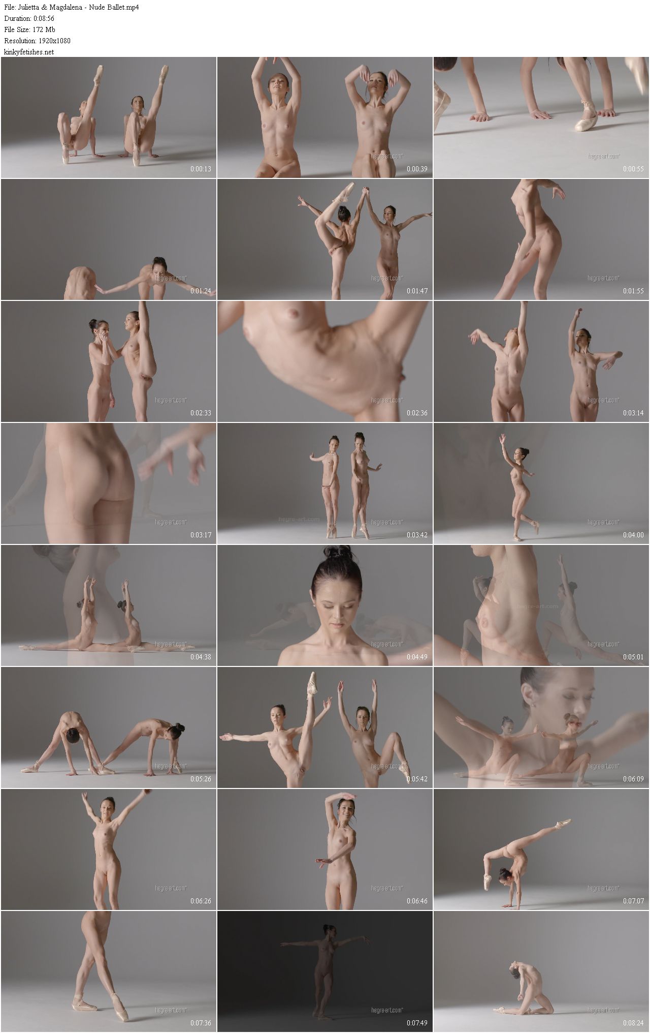 Julietta  Magdalena  Nude Ballet (Hegre-Art/HD1080p)