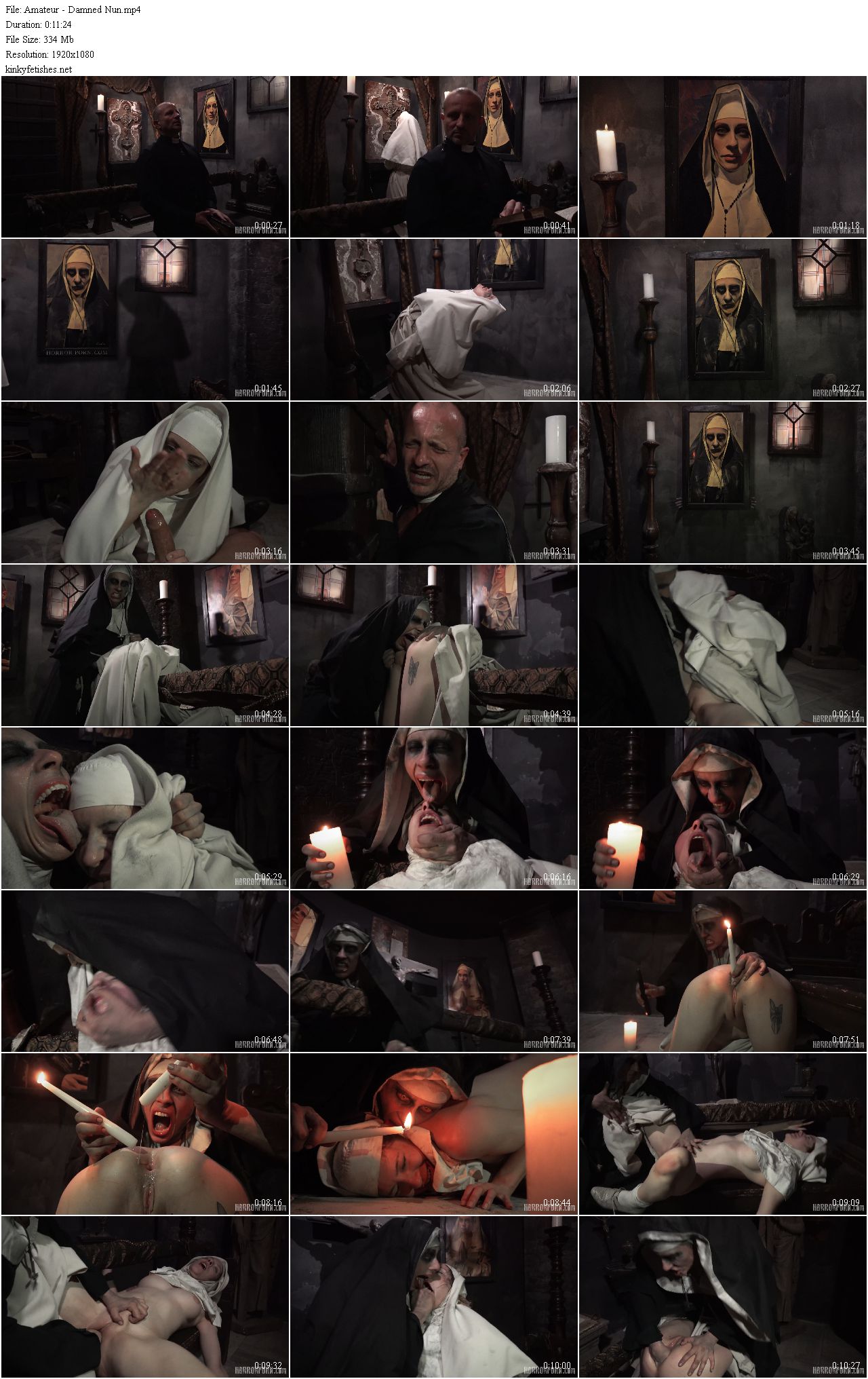 Amateur  Damned Nun (2019/HorrorPorn/HD1080p)