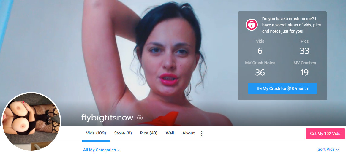 FLYBIGTITSNOW - MANYVIDS - SITERIP