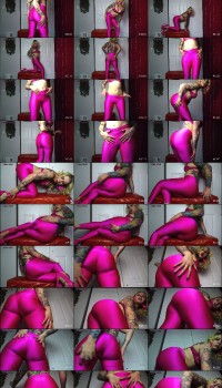 Miss Nicci Pink Spandex Worship Preview