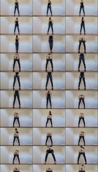 Mylene CUSTOM Wetting jeans amp fisting standing Preview