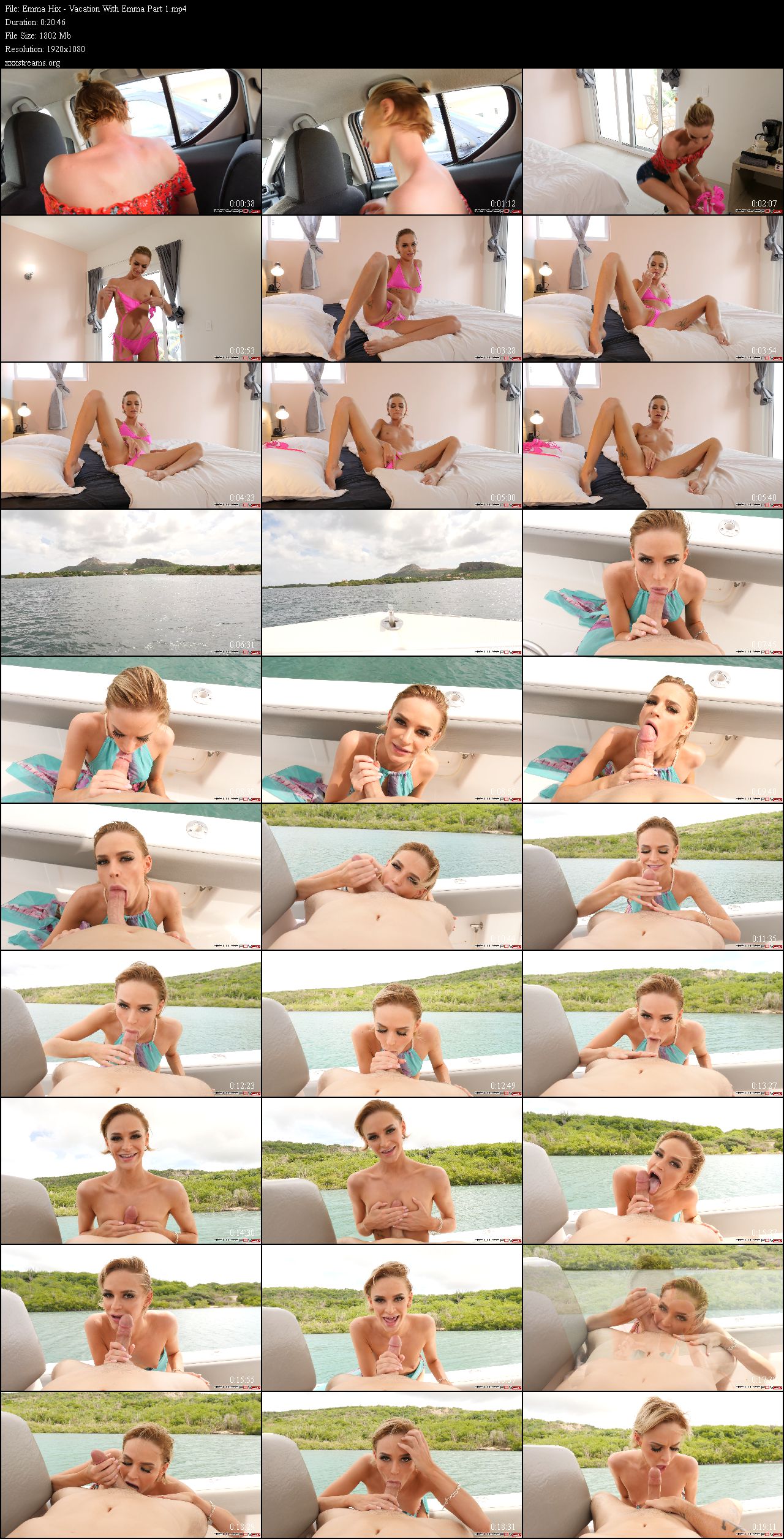 Emma Hix  Vacation With Emma Part 1 (FirstClassPOV/Spizoo/2019/HD1080p)