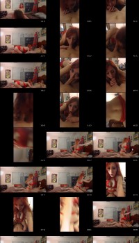 420slut Busty redhead rides dick Preview