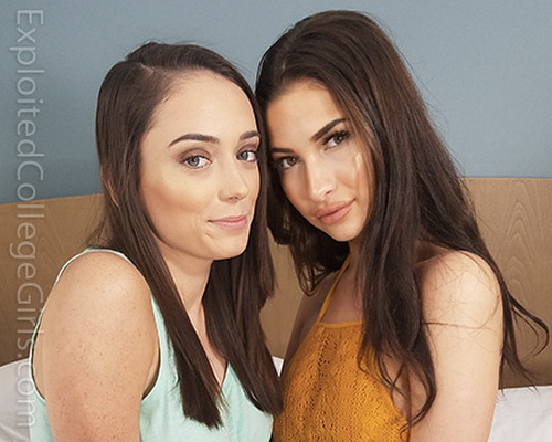 Olivia Nova and Ashley Anderson  Threeway (ExploitedCollegeGirls/2019/Standart quality)