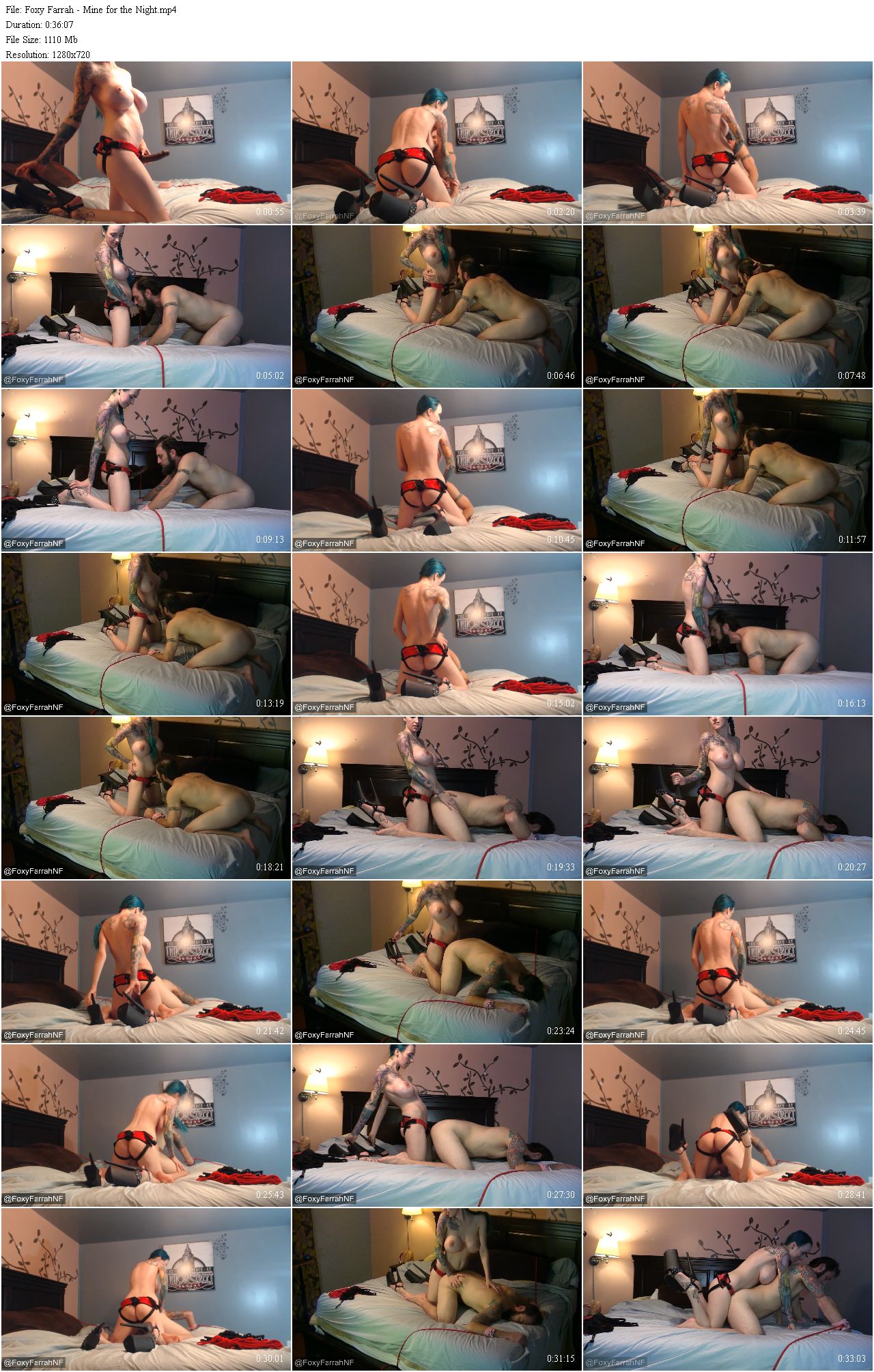 Foxy Farrah – Mine for the Night Foxy Farrah – Mine for the Night