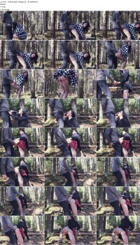Domino Faye - Fucking And Creampie In The Forest Preview