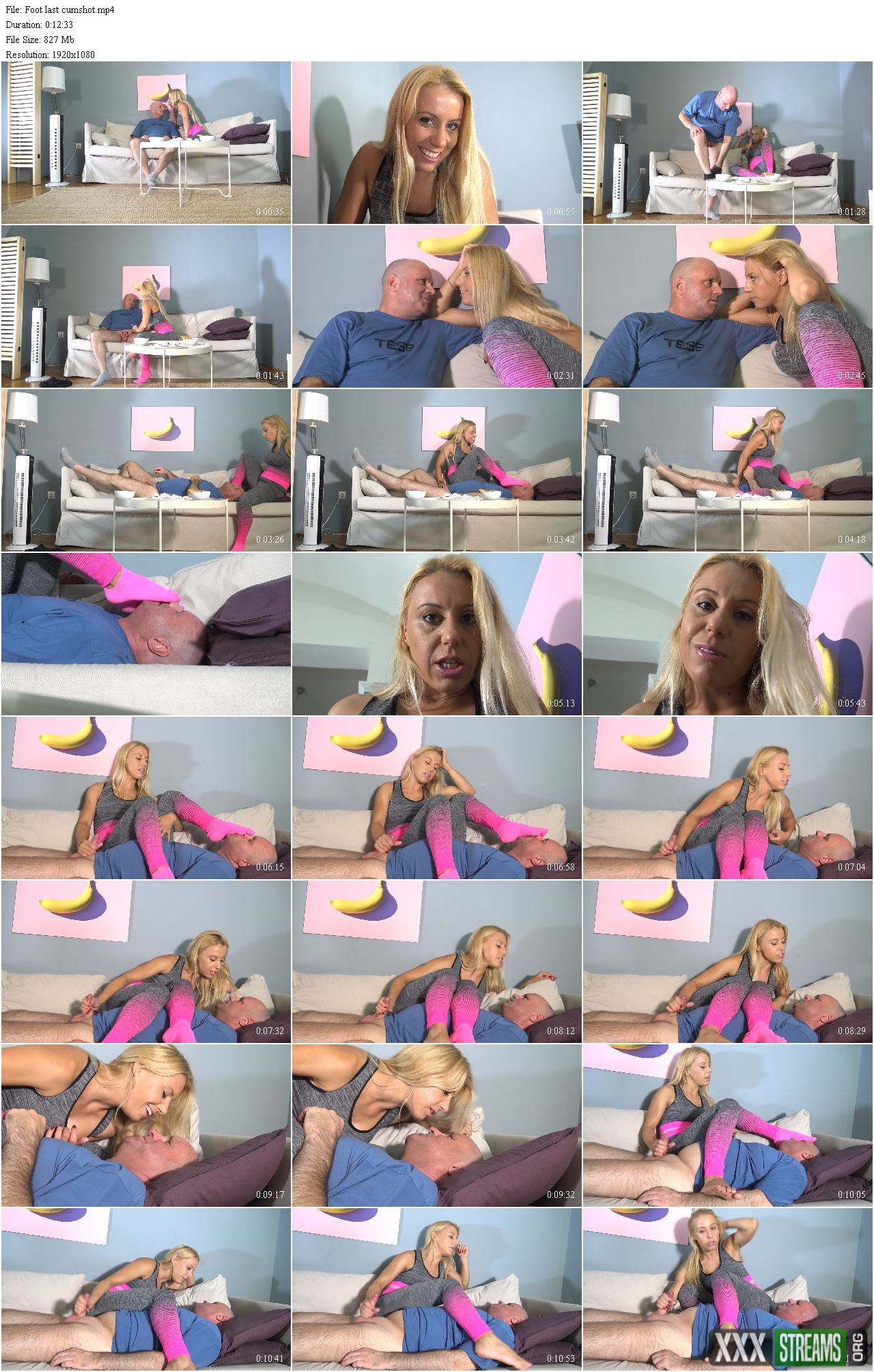 Foot last cumshot Foot last cumshot