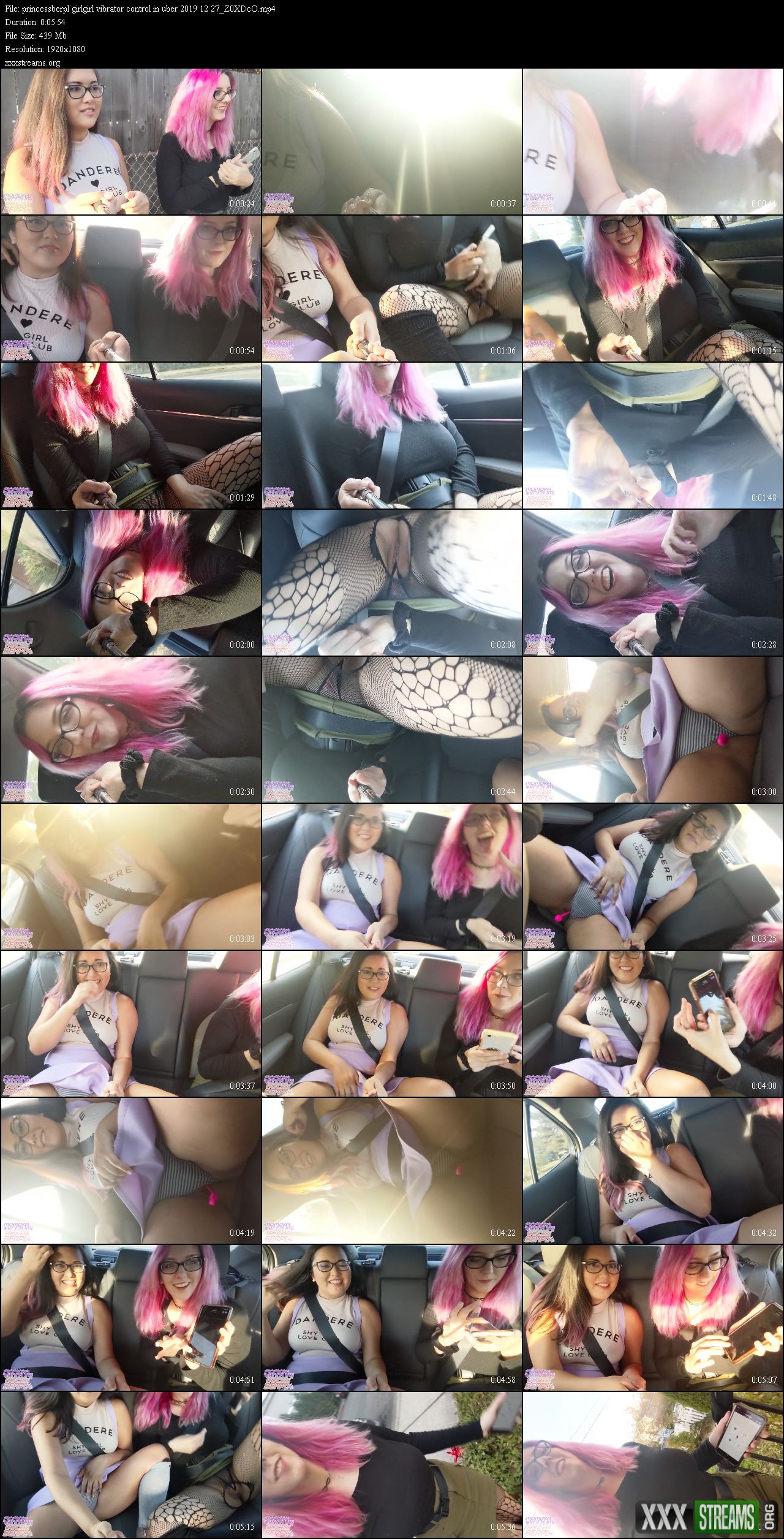 princessberpl &#8211; Girl/Girl Vibrator Control In Uber &#8211; manyvids