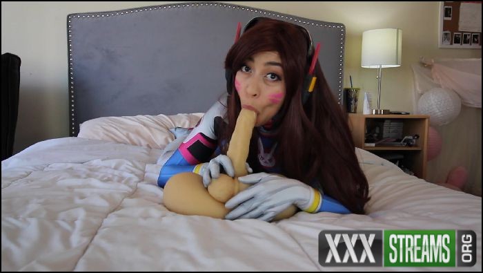 Kawaii girl – D.va vs. Tranny Sex Doll – Anal creampie – manyvids