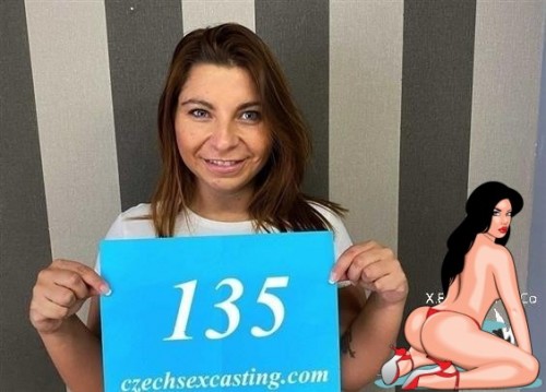 x.epidemz.net.co - Kattie Hill - Busty Brunette Spreads For The Camera (CzechSexCasting )