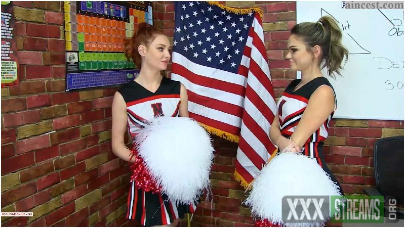 Athena Farris and Lacey Lennon - Yearbook Photos for the Cheer Captains Preview