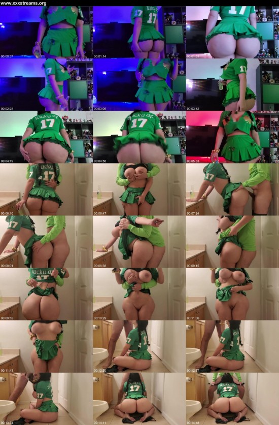 STEPSISTER CHEATS ON BOYFRIEND WITH STEPBROTHER AT ST PATRICKS DAY PARTY