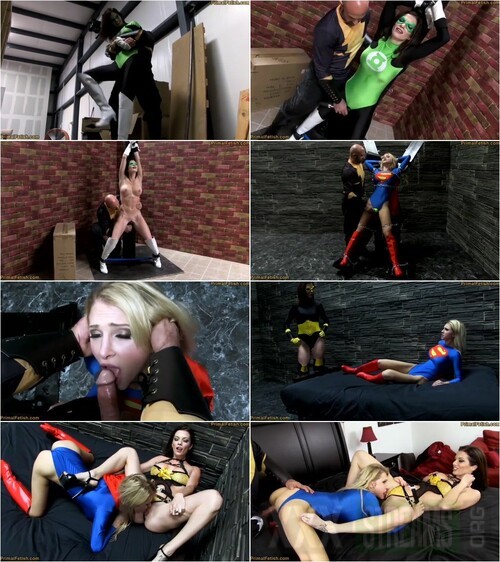 Superheroines Dominated