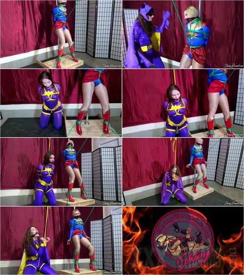 500px x 562px - Batgirl and Supergirl bondage
