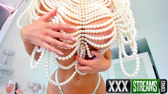 Exquisite Goddess Pearl top boobs tease and worship 00002