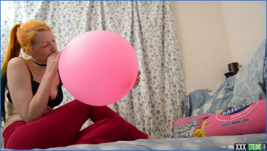 misha mystique blowing up 16 inch balloon popping it 2016 05 02 wyQFgk