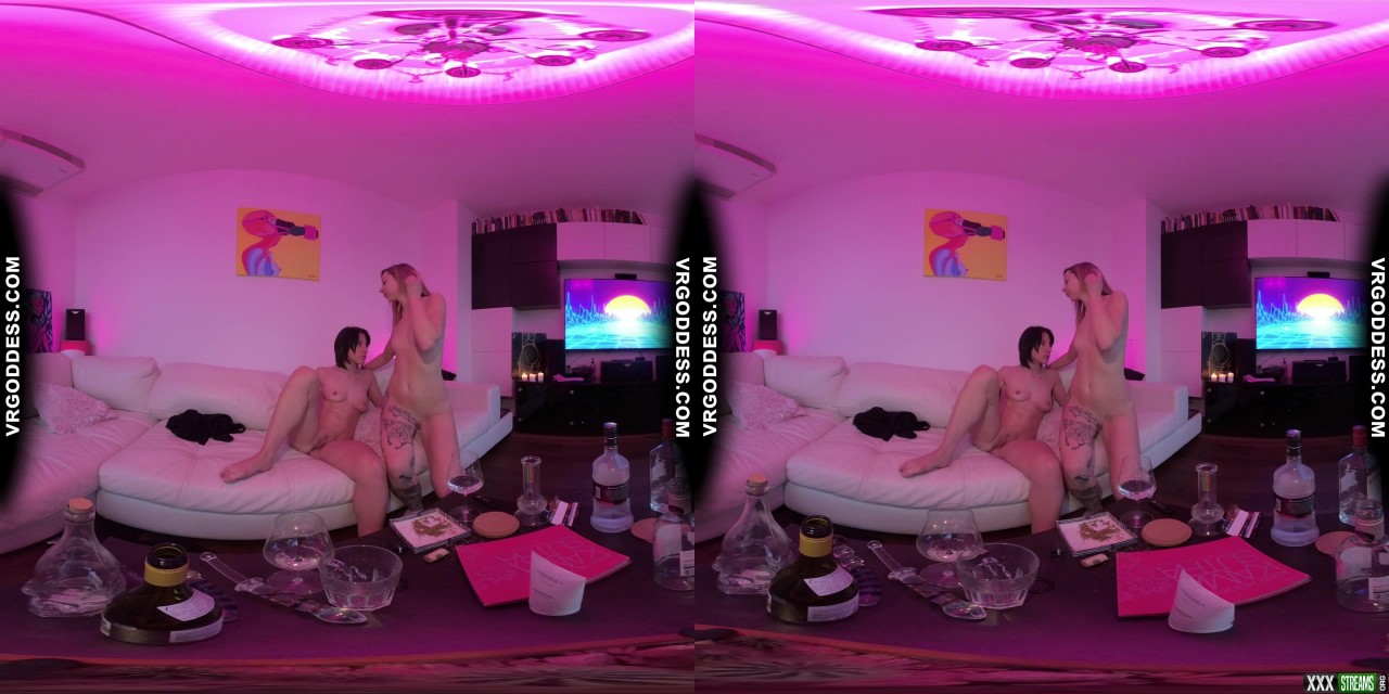 [VRgoddess] Aesthetic Pink Blake Hanging Out Smoking Drinking With Sexy Alex Dil... 3