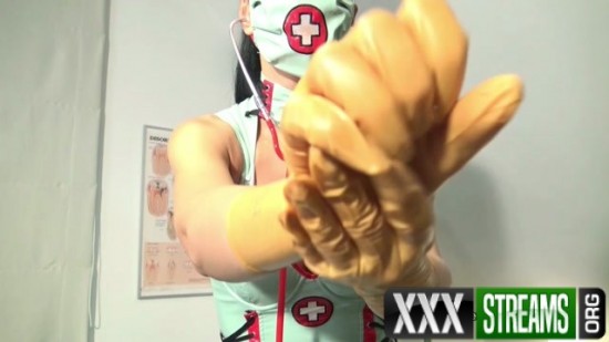 GloveMansion Fetish Liza Nurse s Stethoscope JOI 00012