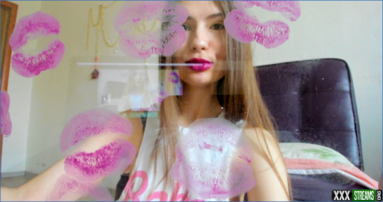 Luna1113 Kisses and lipstick mark