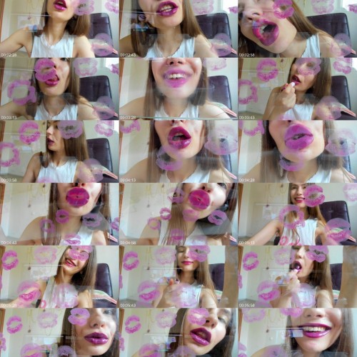 Luna1113 Kisses and lipstick mark 4