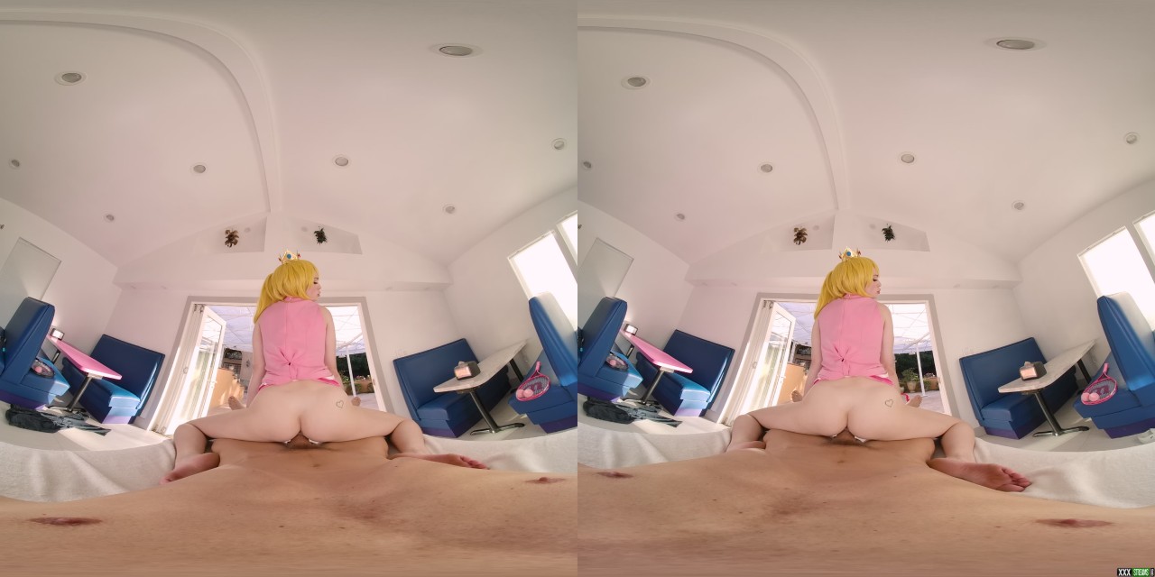 VRCosplayX - Mario Tennis Aces: Princess Peach A XXX Parody - Lilly Bell (Oculus... 2