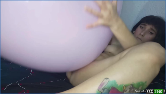 SuicidePonk PLAYING WITH A 36 INCH PINK BALLOON