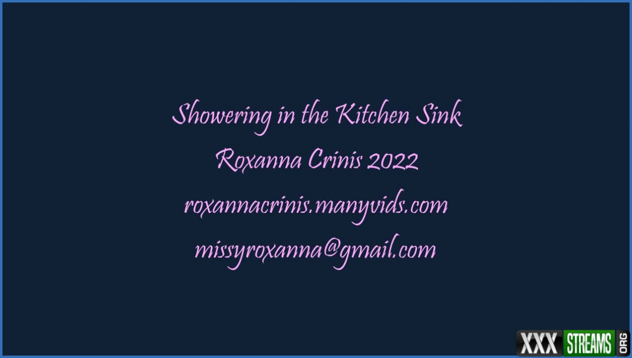 roxanna cuming soon kitchen sink shower 3