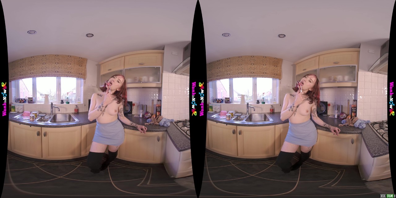 [VR] [ f] [WankItNowVR] EVA RAE - You Pervert - 2880 180 3dh 2