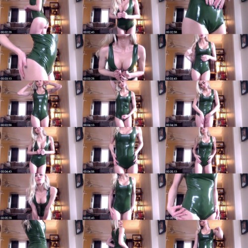 Kerri King - Enslaved by Green Latex St Patricks Day 4