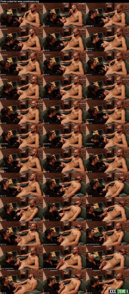 Oily Double Handjob And A Double Cumshot jocarAmore