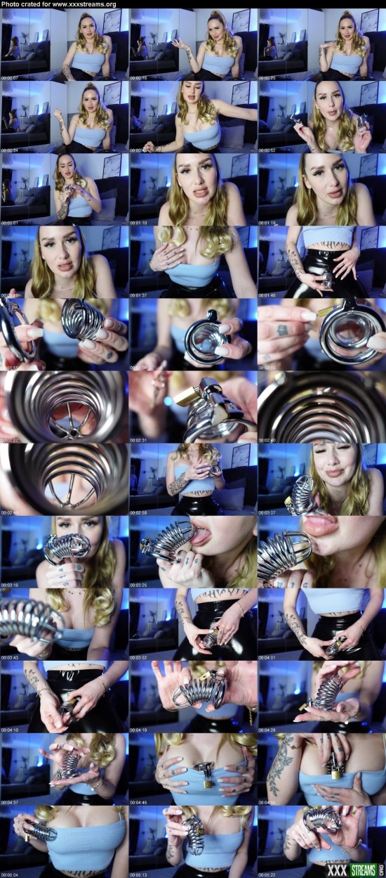 Goddess Kira Gold Keuschhaltung Interaktive Losererziehung