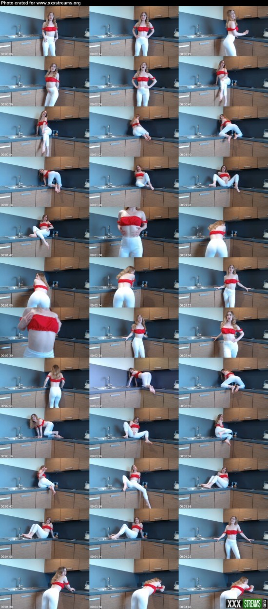 Lola Rae UK White leggings JOI cum denial