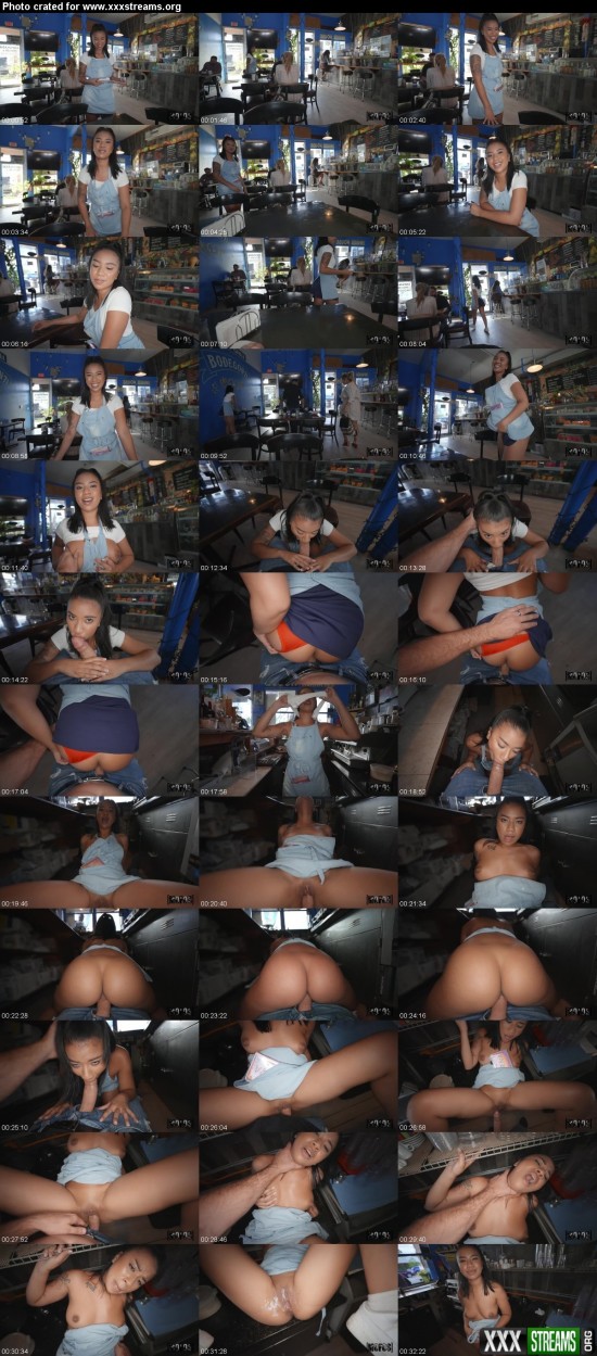 Ameena Greene The Café Waitress gets Creampied sd