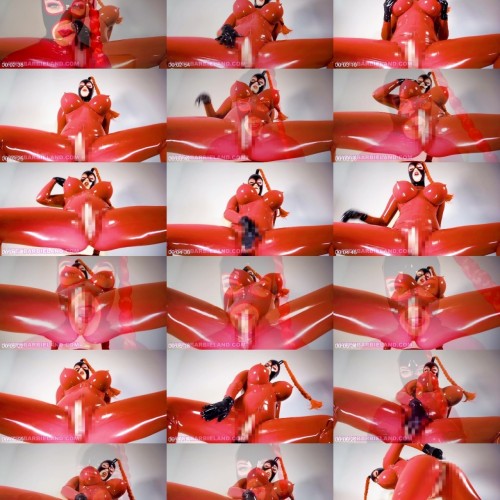 Latex Barbie - Heavy Rubber Pussy Denial 4