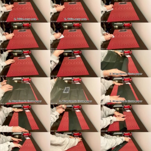 nadiaxkeon prep a panty order from my store with me 4