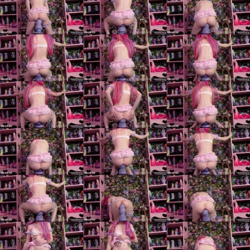 Tweetney - My 2 largest knot dildos 4
