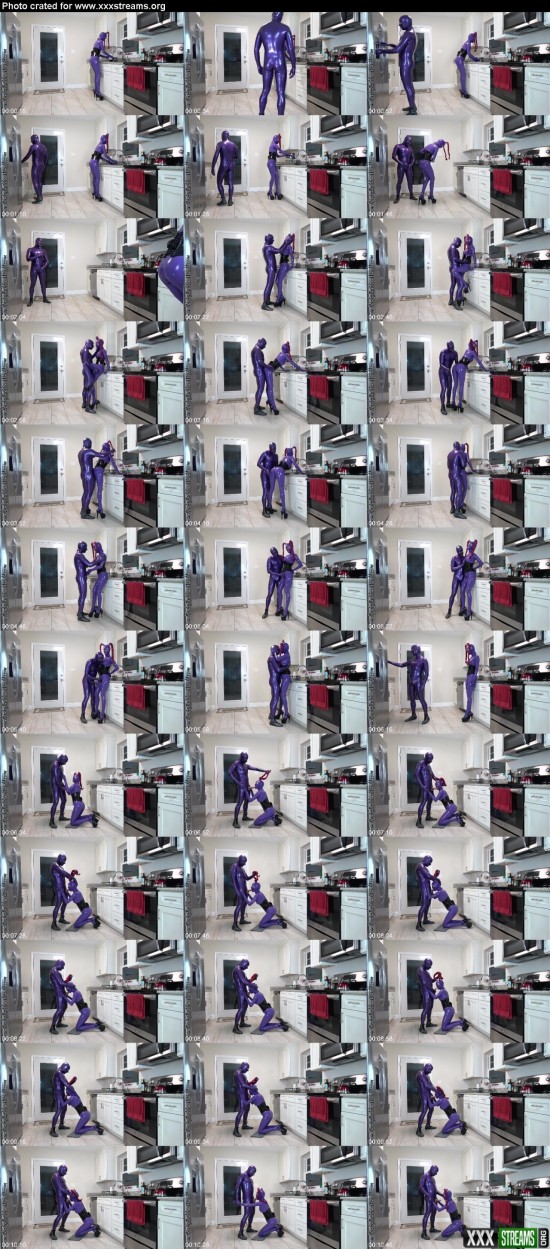 Blowjob In The Kitchen For Rubber Jeff Latex