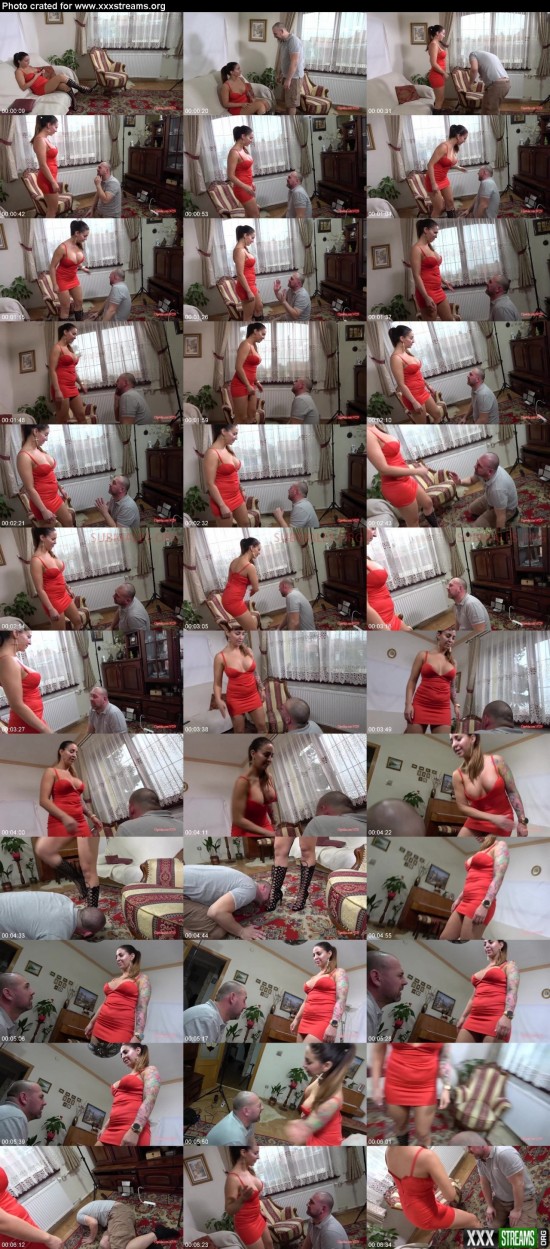 Goddess Zia Angry landlady Brutal face slapping
