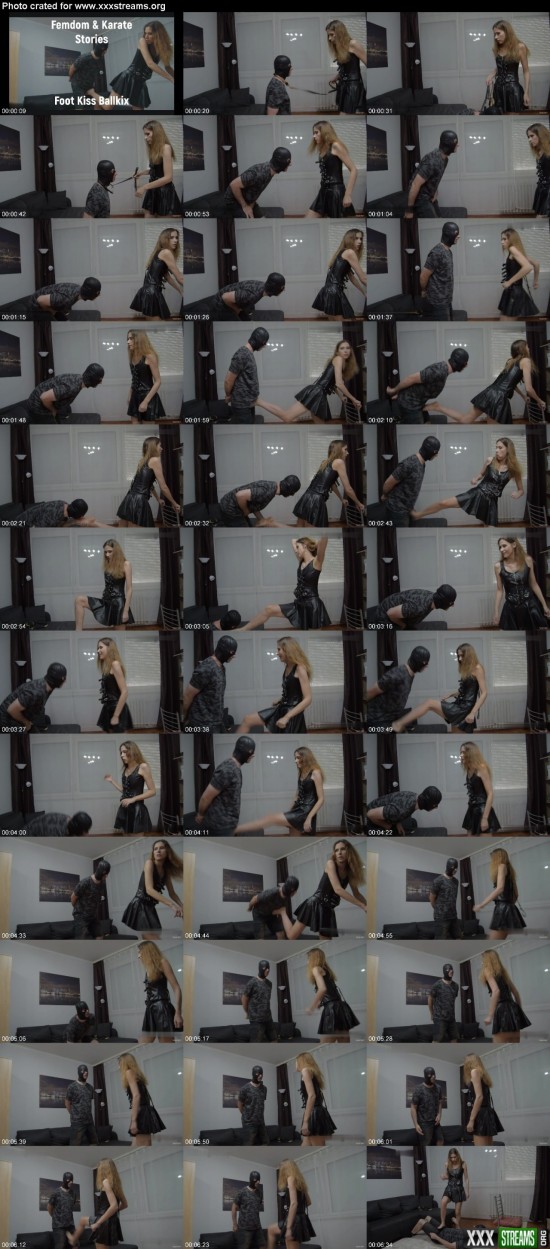 Femdom and Karate Stories Foot Kiss Ballkix