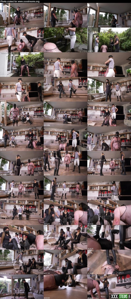 Three girls one carriage by Mistress Katharina and Sara Stahl