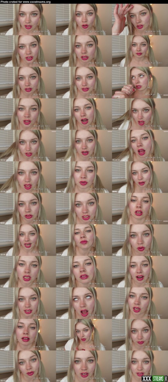 Miss Ruby Grey A Slave to My Face