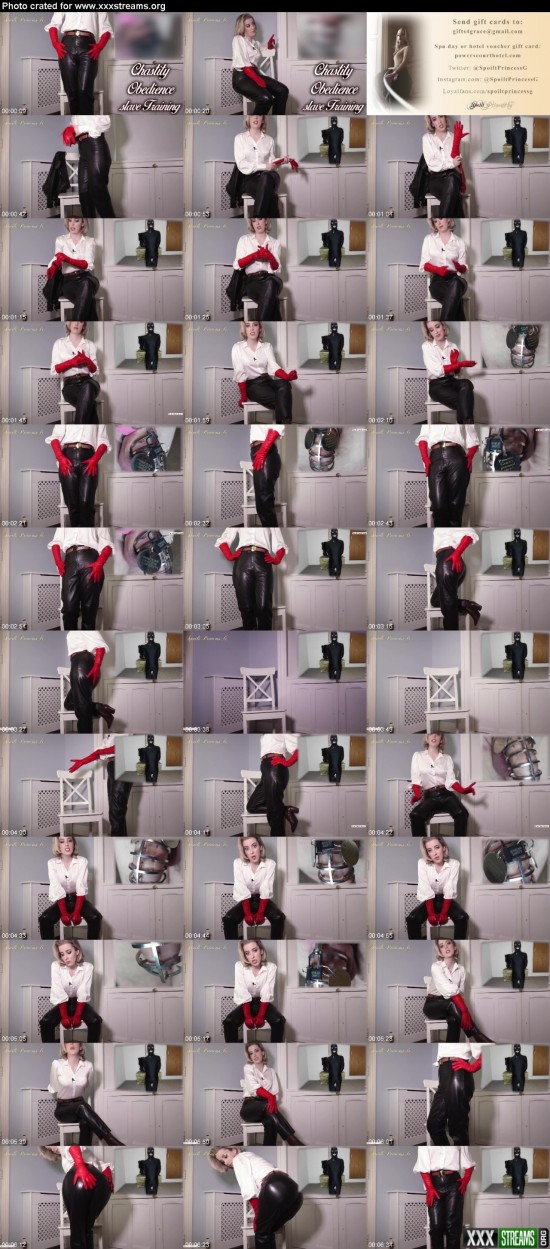 SpoiltPrincessGrace Chastity Obedience slave Training